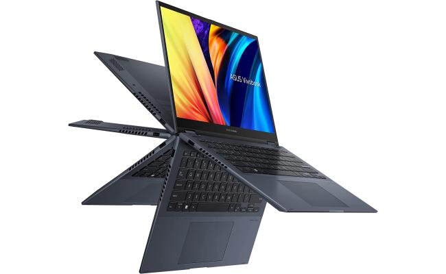 ASUS Vivobook S 14 Flip TP3402ZA NEW Intel 12Gen Intel Core i5 12500H 12-Cores 2-in-1 Touch Display - Quite Blue ASUS Vivobook S 14 Flip TP3402ZA NEW Intel 12Gen Intel Core i5 12500H 12-Cores 2-in-1 Touch Display - Quite Blue