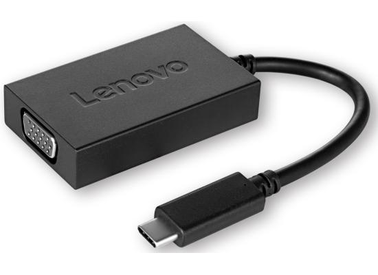 Lenovo 4X90M42956 USB Type-C to VGA Plug and Play Converter Cable Adaptor - Black