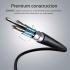 Promate ProLink4K2-300 4K HDMI Cable High-Speed 3M HDMI w/ 24K Gold Plated Connector - Black