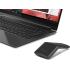 Lenovo Yoga Mouse & Laser Presenter 2.4GHz Wireless Nano Receiver & Bluetooth 5.0 Adjustable Optical Mouse - Black