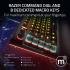 Razer BlackWidow V4 Pro Wired Mechanical Linear & Silent ABS Command Dial Programmable Macros Chroma RGB w/ Wrist Rest - Yellow Switches