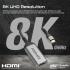 Promate MediaLink-8K USB-C to HDMI Adapter 8K HDMI 48Gbps Transmission 10000+ Long Bend Lifespan Promate MediaLink-8K USB-C to HDMI Adapter 8K HDMI 48Gbps Transmission 10000+ Long Bend Lifespan