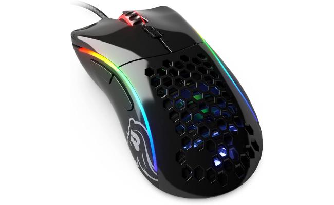Glorious Model D Minus 62G Superlight Honeycomb Mouse RGB USB Mouse - Glossy Black Glorious Model D Minus 62G Superlight Honeycomb Mouse RGB USB Mouse - Glossy Black