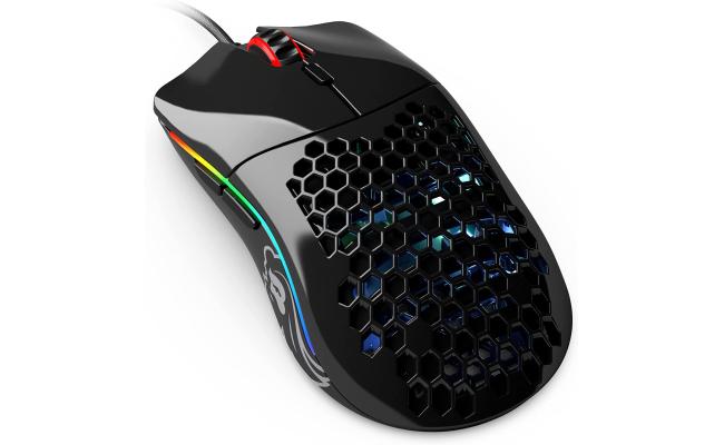 Glorious Model O Minus 59G Superlight Honeycomb Mouse RGB USB Mouse - Glossy Black