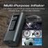 Promate Aerify 4-in-1 Compact Electric Air Pump w/ 6000MaH Power Bank 150PSI LED Light SOS Safety Hammer & Built-In TPMS for Car Tires