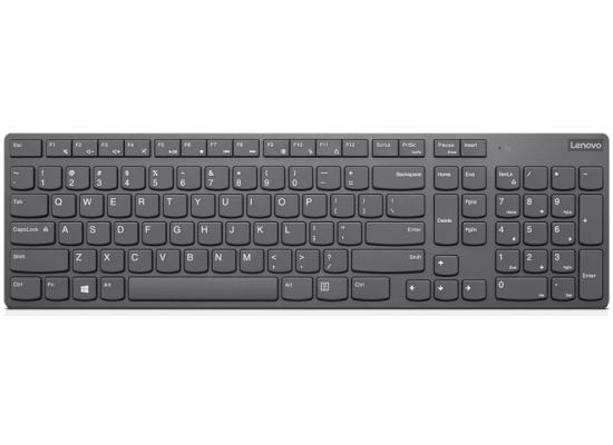 Lenovo Professional Slim II Wireless & Bluetooth Rechargeable Keyboard Arabic / English Layout - Grey