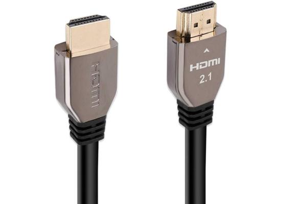 Promate ProLink8k-150 HDMI 2.1 Cable 48Gbps 8K HDMI to HDMI Cord with Dynamic HDR 1.5m Tangle-Free Cord