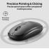 Promate Hover Wireless Mouse 2.4Ghz Ergonomic Precision Tracking Optical Mouse w/ USB Nano Receiver 3 Adjustable Dpi Levels - Black Promate Hover Wireless Mouse 2.4Ghz Ergonomic Precision Tracking Optical Mouse w/ USB Nano Receiver 3 Adjustable Dpi Levels - Black
