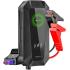 Promate Hexabolt 20 1500A/12V Car Jump Starter w/ 19200Mah Power Bank 10W Qi Charger Dual Qc 3.0 Ports - Black
