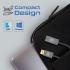 Promate MediaLink-DP DisplayPort to HDMI Adapter with Gold Platted Connectors Nylon Cable Uni-Directional Display