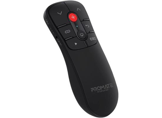 Promate ProPointer Wireless Presenter 2-in-1 Type-C & USB Laptop Clicker w/ 50m Range Laser Pointer 10m Range