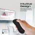 Promate ProPointer Wireless Presenter 2-in-1 Type-C & USB Laptop Clicker w/ 50m Range Laser Pointer 10m Range