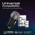 Promate PowerDrive-PD20 Super-Fast USB-C Car Charger Adapter 20W USB-C Power Delivery - Black