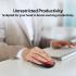 Promate Hover Wireless Mouse 2.4Ghz Ergonomic Precision Tracking Optical Mouse w/ USB Nano Receiver 3 Adjustable Dpi Levels - Red Promate Hover Wireless Mouse 2.4Ghz Ergonomic Precision Tracking Optical Mouse w/ USB Nano Receiver 3 Adjustable Dpi Levels - Red