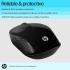HP 200 USB Wireless Mouse with 1000 DPI Optical Sensor 2.4 GHz Wireless Cconnectivity Ambidextrous Design - Black HP 200 USB Wireless Mouse with 1000 DPI Optical Sensor 2.4 GHz Wireless Cconnectivity Ambidextrous Design - Black