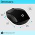 HP 200 USB Wireless Mouse with 1000 DPI Optical Sensor 2.4 GHz Wireless Cconnectivity Ambidextrous Design - Black HP 200 USB Wireless Mouse with 1000 DPI Optical Sensor 2.4 GHz Wireless Cconnectivity Ambidextrous Design - Black