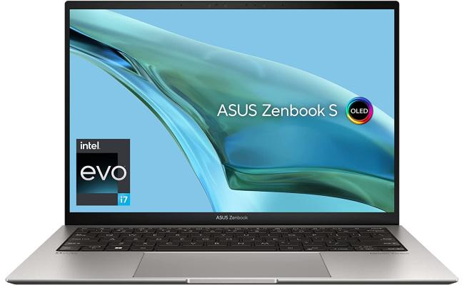 ASUS NEW Zenbook S 13 OLED (2023) UX5304VA 13Gen Intel Core i7 10-Cores World’s Slimmest OLED Ultraportable Laptop - Grey