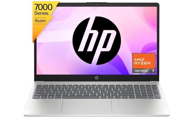 HP Laptop 15-fc0005ne (2023) NEW 7th Gen AMD Ryzen 7 8-Cores w/ Backlit Keyboard , IPS FHD Display & Windows 11 - Silver HP Laptop 15-fc0005ne (2023) NEW 7th Gen AMD Ryzen 7 8-Cores w/ Backlit Keyboard , IPS FHD Display & Windows 11 - Silver