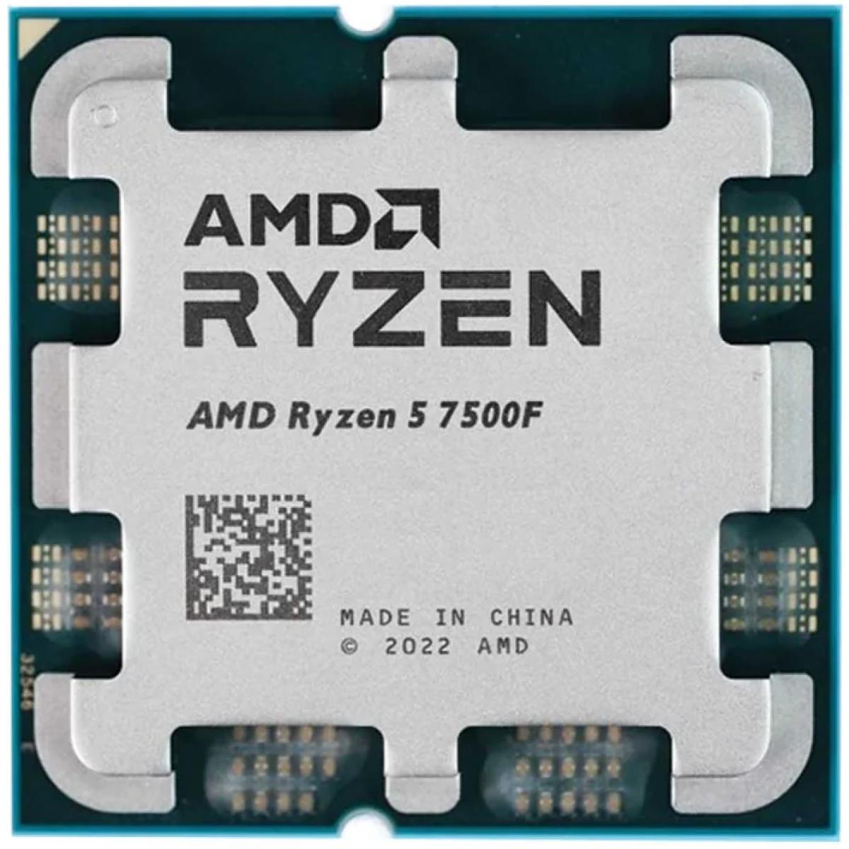 AMD RYZEN 5 7500F 6-Core 3.7GHz (5.0 GHz Max Boost) 32MB Cache AM5