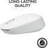 Logitech M171 Wireless Mouse For PC & Mac USB Mini Receiver Optical Tracking 12-Months Battery Life  Ambidextrous - White