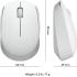 Logitech M171 Wireless Mouse For PC & Mac USB Mini Receiver Optical Tracking 12-Months Battery Life  Ambidextrous - White