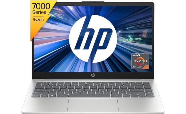 HP Laptop 14-em0002ne (2023) NEW 7th Gen AMD Ryzen 5 4-Cores w/ Backlit Keyboard , IPS FHD Display & Windows 11 - Silver HP Laptop 14-em0002ne (2023) NEW 7th Gen AMD Ryzen 5 4-Cores w/ Backlit Keyboard , IPS FHD Display & Windows 11 - Silver