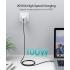 Choetech XCC-1002-GY 100W USB Type-C 1.8 Meter Braided Fast Charging Cable - Grey