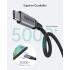 Choetech XCC-1002-GY 100W USB Type-C 1.8 Meter Braided Fast Charging Cable - Grey