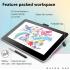 Wacom One 13 Creative Pen Display Drawing Tablet With Screen 13.3" Graphics Monitor Includes Training & Software For Mac, PC & Chromebook