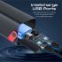 Promate PowerMine-80 80000mAh High-Capacity Battery Charger 65W In/Out USB-C Power Delivery 15W USB-C Port 22.5W QC 3.0 Port 15W USB Port