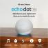 Amazon Echo Dot (5th Gen, 2022 release) With Clock Bigger Vibrant Sound Helpful Routines & Alexa - Cloud Blue