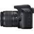 Canon EOS 2000D 24.2 MP DSLR Camera With EF-S 18-55 mm f/3.5-5.6 is II Lens - Black