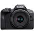 Canon EOS R100 24.1 MP Mirrorless Camera 4K 24p Video with Crop Full HD 60p Wi-Fi Bluetooth w/ RF-S18-45mm F4.5-6.3 Lens