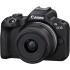 Canon EOS R50 Content Creator Kit Mirrorless Vlogging Camera 24.2 MP 4K Video RF-S18-45mm F4.5-6.3 IS STM Lens Stereo Microphone & Tripod Grip