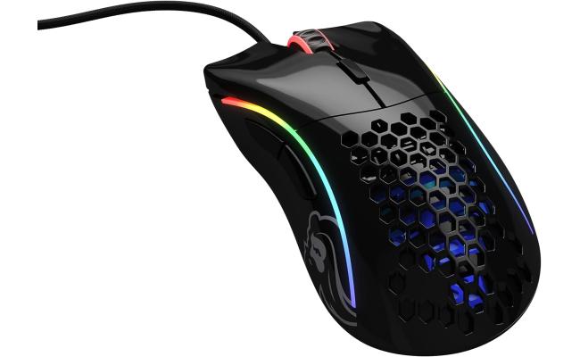Glorious Model D 69G Superlight Honeycomb Mouse RGB USB Mouse - Glossy Black