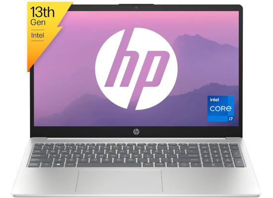 HP Laptop 15-fd0022ne (2023) NEW 13th Gen Intel Core i7 10-Cores Slim Design w/ IPS Full HD Display - Silver