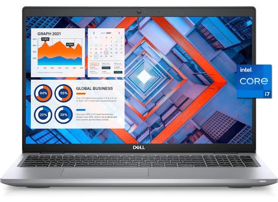 Dell Latitude 5520 NEW Intel 11th Gen Core i7 4-Cores Business Laptop w/ Backlit Keyboard - Grey