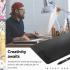 Wacom Intuos Pro Large Bluetooth Graphics Drawing Tablet 8 Customizable ExpressKeys 8192 Pressure Sensitive Pro Pen 2 Included For Mac OS & Windows