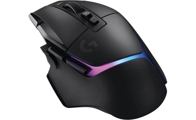 Logitech NEW G502 X PLUS HERO 25K Sensor LIGHTSPEED Wireless Optical w/ LIGHTFORCE Hybrid Switches LIGHTSYNC RGB For PC - macOS & Windows , Black