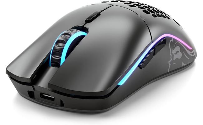 Glorious Model O Wireless 69G Superlight Honeycomb Mouse RGB Mouse - Matte Black