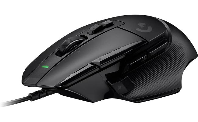 Logitech G502 X HERO 25K Sensor Wired LIGHTFORCE Hybrid Optical-Mechanical Primary Switches For PC macOS/Windows - Black
