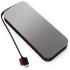 Lenovo Go USB-C Laptop Power Bank 20000 mAh 65W USB-C & USB-A Ports Fast Charging Portable Power Station with Integrated Cable - Storm Grey