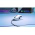 GloriousModel I Wired 69G Superlight 2 Swappable Buttons RGB PTFE Feet 9 Programmable Buttons Side Thumb Rest - Matte White