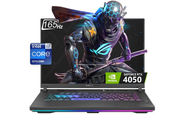 ASUS ROG Strix NEW G16 (2024) G614JU 13Gen Intel Core i7 13650HX 14-Cores w/ Nvidia RTX 4050 6GB DDR6 & 16" IPS 165Hz Display - Eclipse Gray