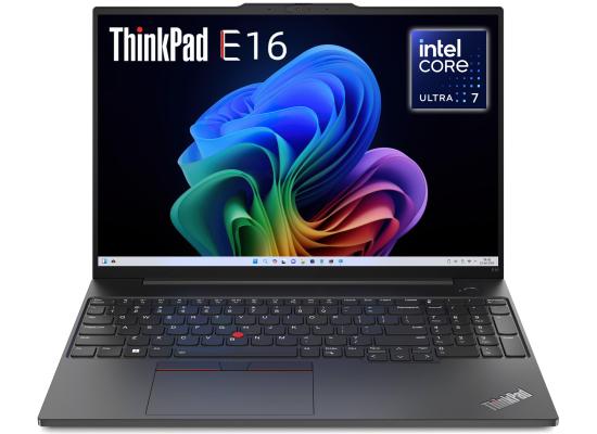 Lenovo ThinkPad NEW Edge E16 Gen 2 (2024) Intel® Ultra 7 155H HIGH Performance 16-Core Intel® AI Boost w/ DDR5 Memory & Backlit keyboard