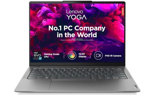 Lenovo Yoga Slim 6 (2024) NEW 13Gen Intel Core i7 13700H HIGH Performance 14-Cores Slim & Powerful Full Aluminium w/ OLED 400nits Display & BIG Battery - Storm Grey Lenovo Yoga Slim 6 (2024) NEW 13Gen Intel Core i7 13700H HIGH Performance 14-Cores Slim & Powerful Full Aluminium w/ OLED 400nits Display & BIG Battery - Storm Grey