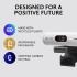 Logitech Brio 500 Full HD Webcam with Auto Light Correction Show Mode Dual Noise Reduction Mics Privacy Cover For Microsoft Teams, Google Meet, Zoom, USB-C Cable Logitech Brio 500 Full HD Webcam with Auto Light Correction Show Mode Dual Noise Reduction Mics Privacy Cover For Microsoft Teams, Google Meet, Zoom, USB-C Cable