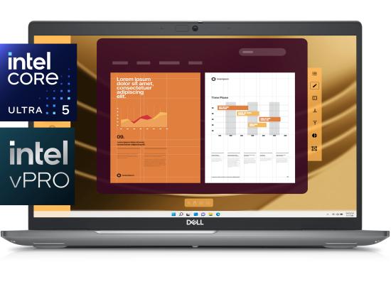 Dell Latitude NEW 5550 15 (2024) Intel Core Ultra 5 135U vPro 12-Core AI-Powered For Intelligent Collaboration & Exceptional battery life - 3 Years Warranty