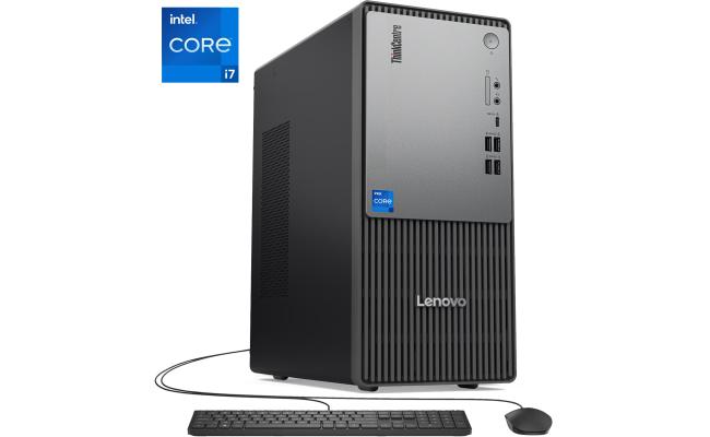 Lenovo NEW ThinkCentre NEO 50t Gen 5 (2024) Tower 14GEN Intel Core i7 20-Cores w/ Wireless & Bluetooth - Black