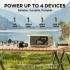 Litheli 300SE Portable Power Station 255Wh with 100W USB-C Two Way Charging AC Outlet with LED Display for Outdoors, Camping, Travel, Emergency